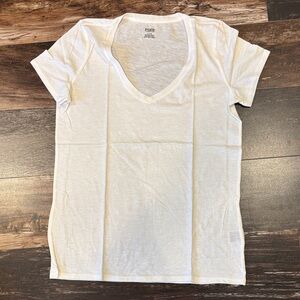 VS Pink V Neck T shirt